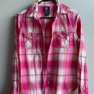 Pink Button Down Shirt